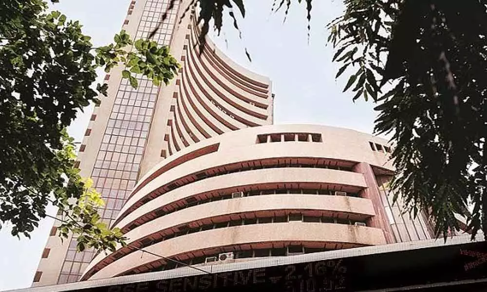 Equity indices trade flat; banking, finance stocks subdued