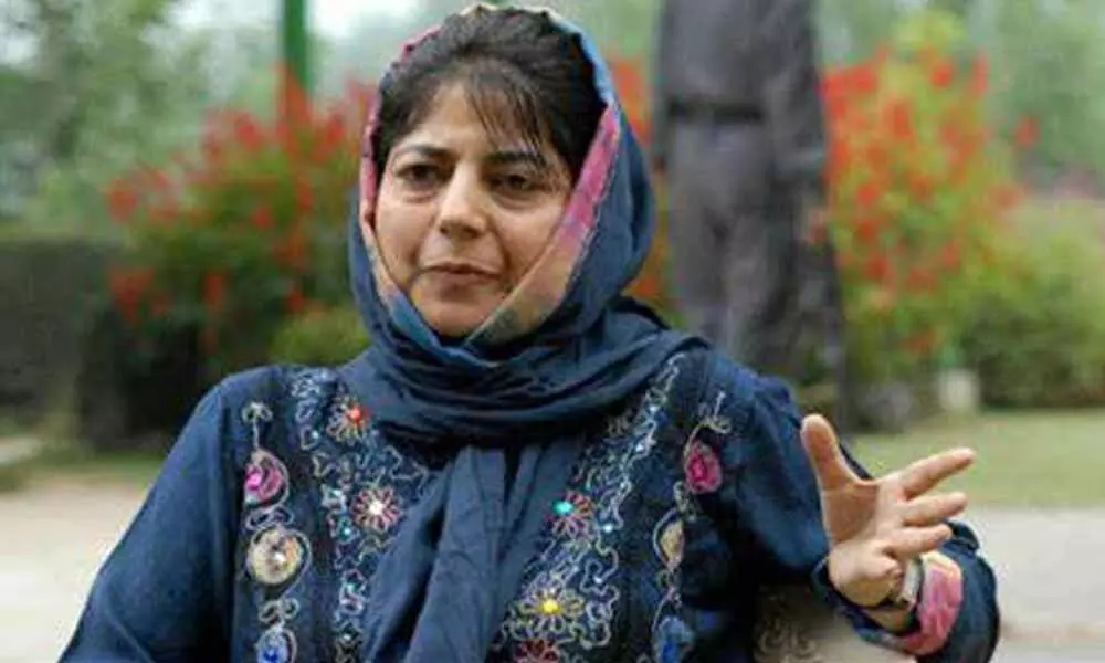 PDP president Mehbooba Mufti