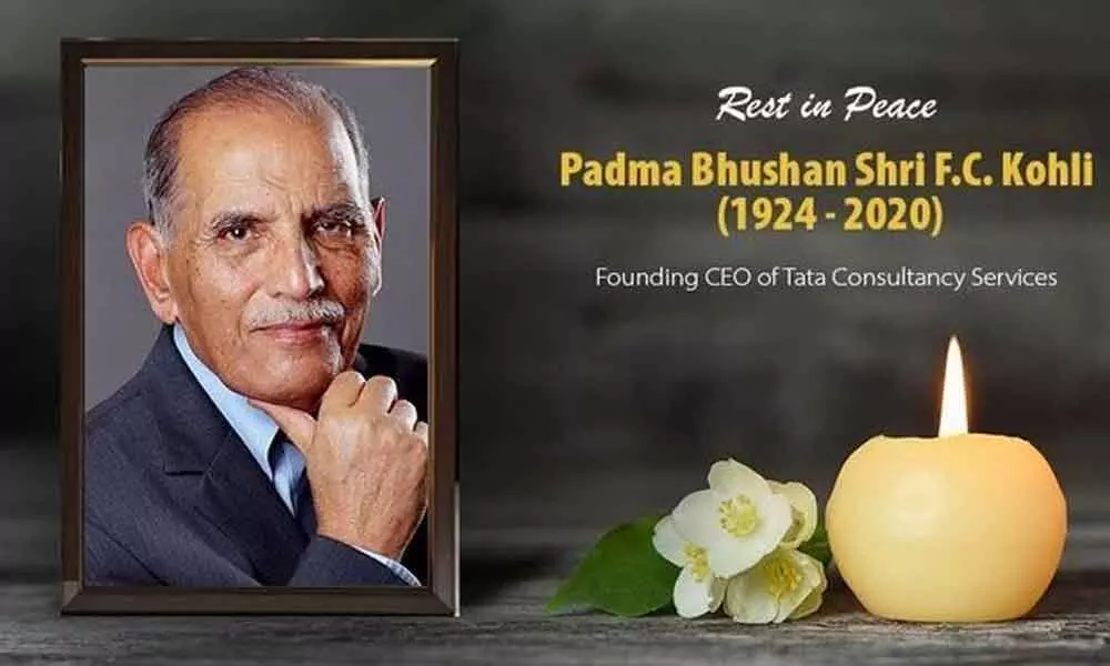 FC Kohli, father of Indias IT industry, dies at 96 FC Kohli, father of Indias IT industry, dies at 96
