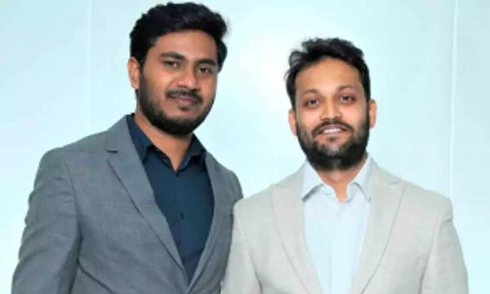 (From Left) Avinash Reddy, Founder and CTO, Satya Gopal, CEO, Constelli Signals