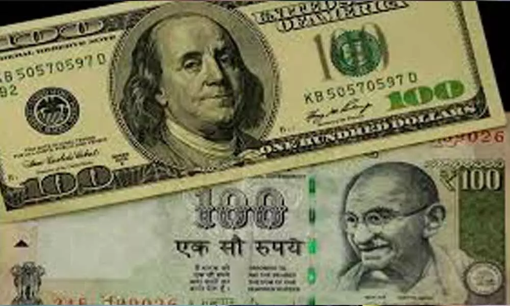 Rupee higher at 72.65 against weak dollar