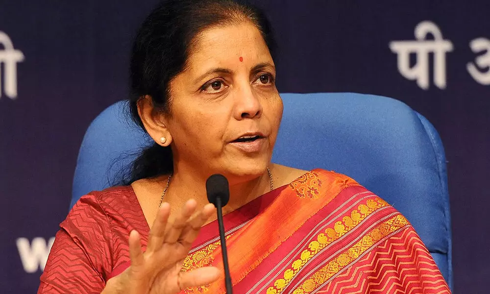 Finance Minister Nirmala Sitharaman