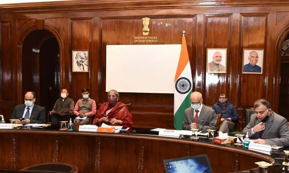 FM Nirmala Sitharaman holds her 3rd Pre-Budget consultations with captains of financial & capital markets