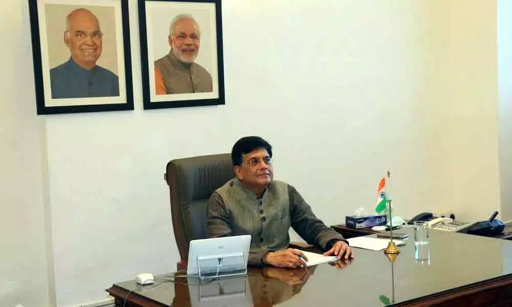 Railway Minister Piyush Goyal