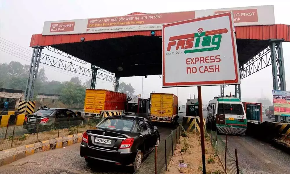 Toll collection through FASTag rises by Rs. 201 crore