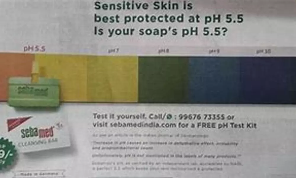 After attacking HULs brands, Sebamed now tweaks ads and offers free pH test kits