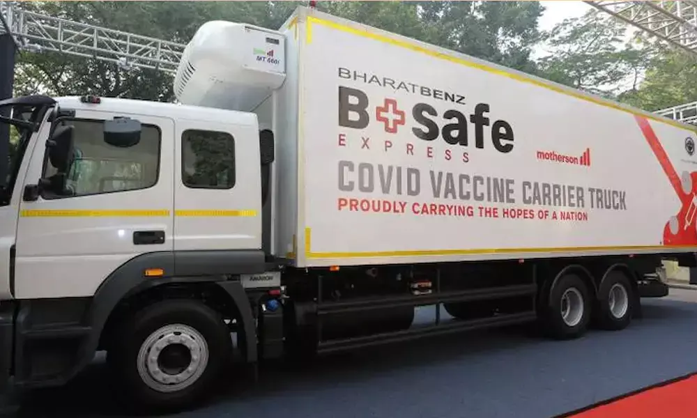 DICV launch tech truck to transport COVID-19 vaccine
