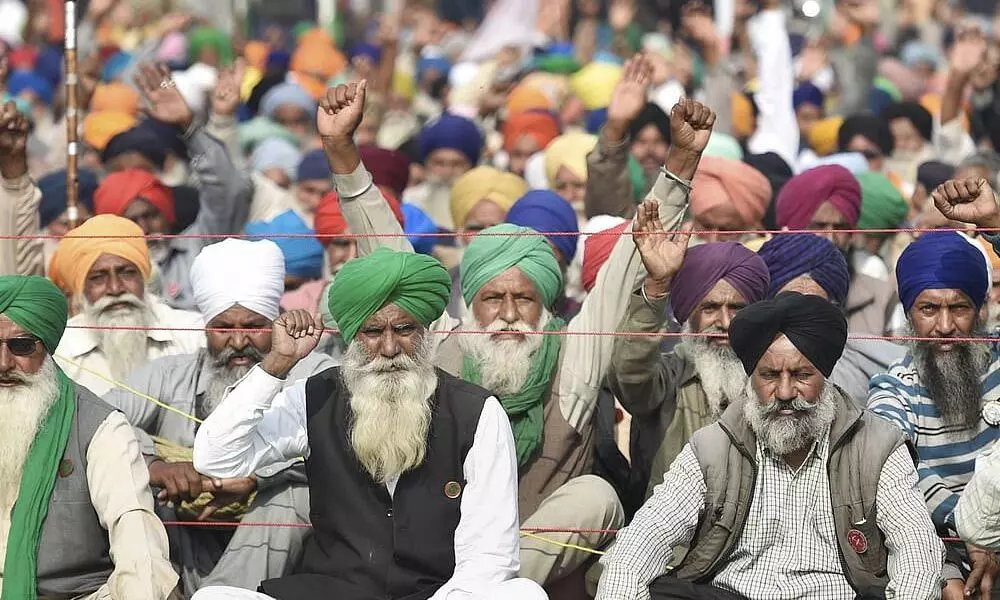 Farmer unions allege anti-social elements tried to ‘torpedo peaceful protests