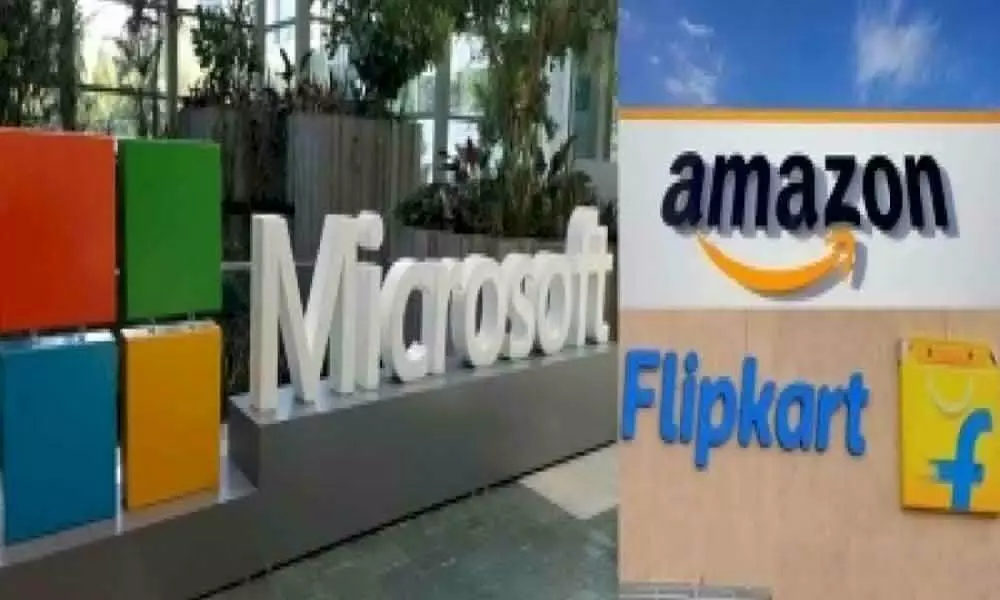 Amazon, Flipkart, Microsoft to pay 2% extra tax now Amazon, Flipkart, Microsoft to pay 2% extra tax now