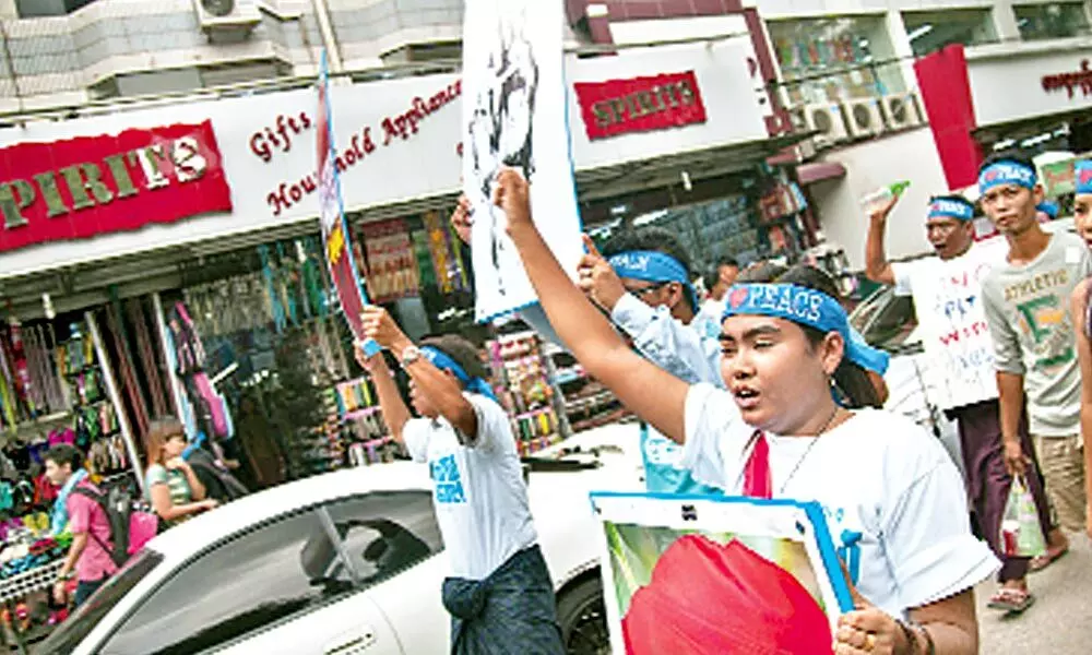 Myanmar anti-coup activists call to shut hospitals Myanmar anti-coup activists call to shut hospitals