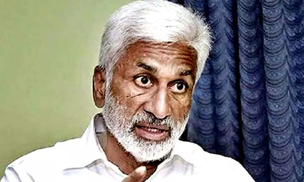 YSRCP parliamentary party leader V Vijayasai Reddy