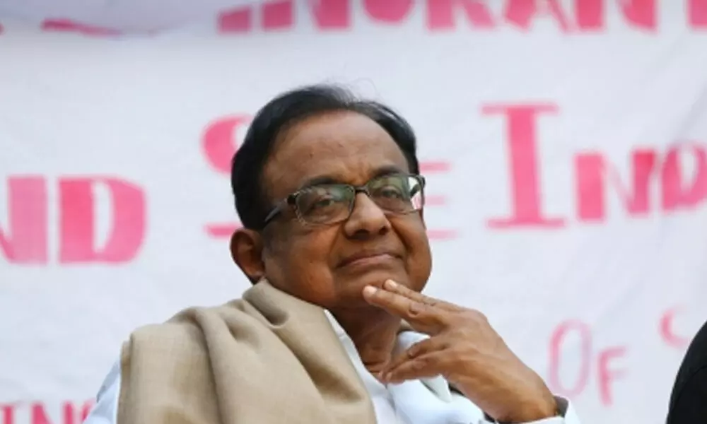 Govt ignored poor, jobless, MSMEs in Budget: Chidambaram