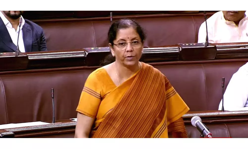 Budget set pace for self-reliant India: Sitharaman in LS