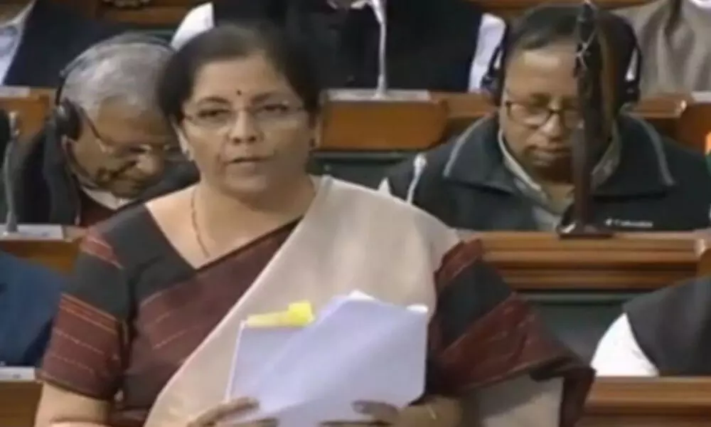 Sitharaman raises 10 questions on Rahuls speech in Parliament