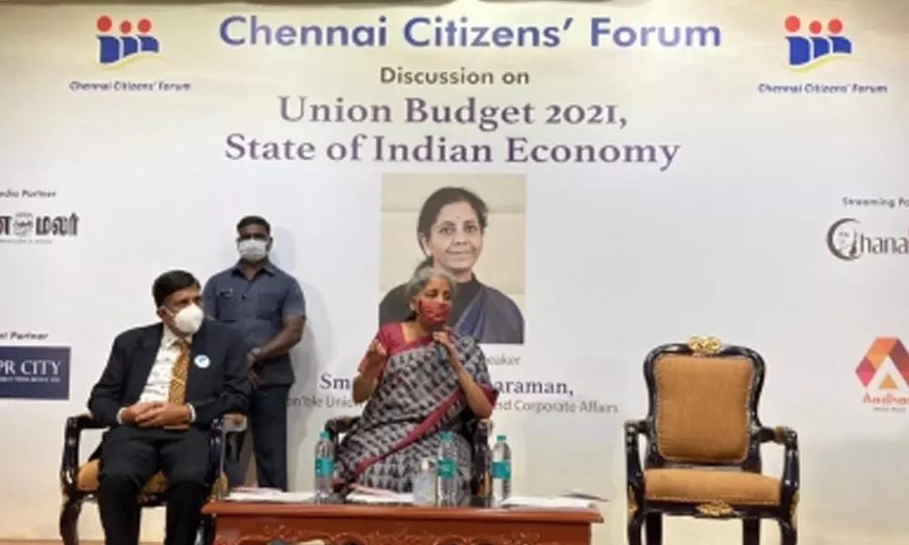 Want to see pvt sector unleash its animal spirits: Sitharaman