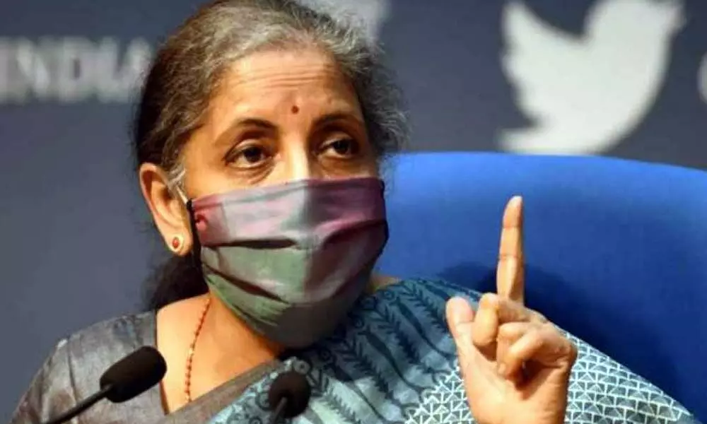 Finance Minister Nirmala Sitharaman