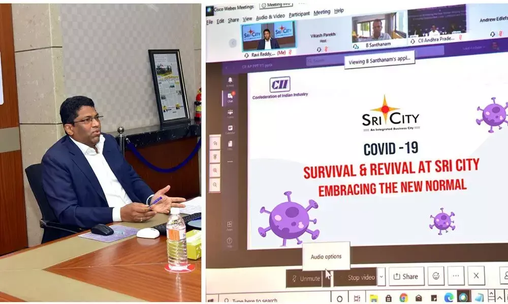 Sri City MD addresses CII-AP annual meet