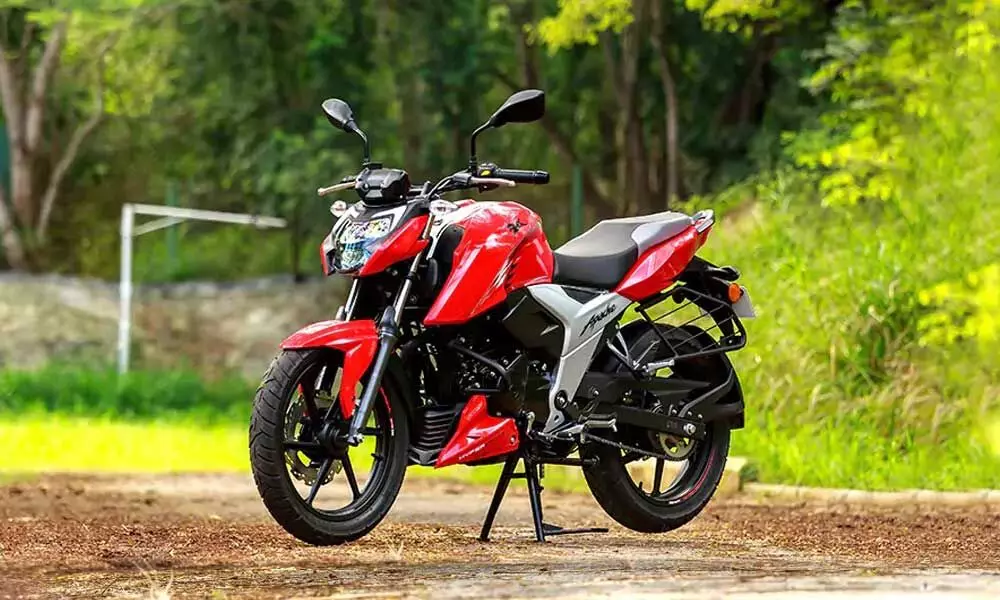 TVS Motor launches Apache RTR 160 4V