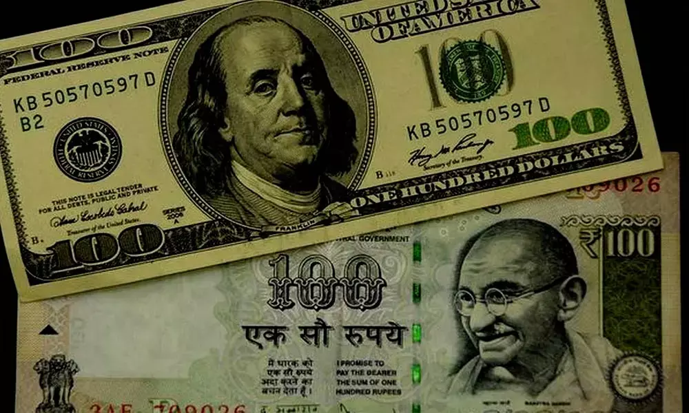 Rupee rises by 7 paise against $