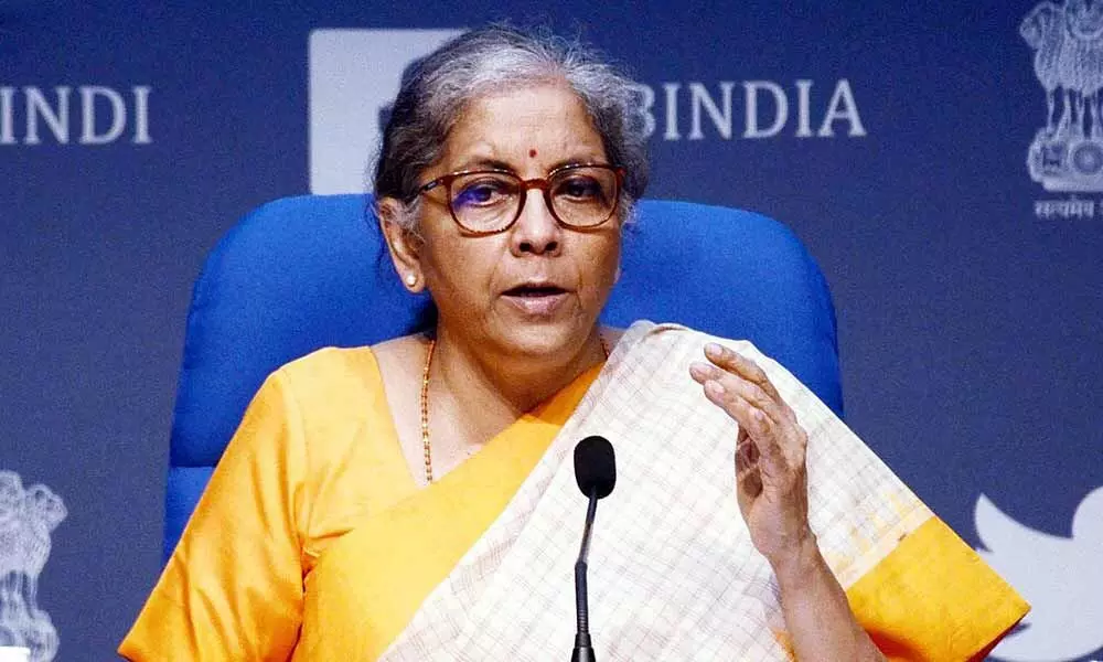 Finance Minister Nirmala Sitharaman