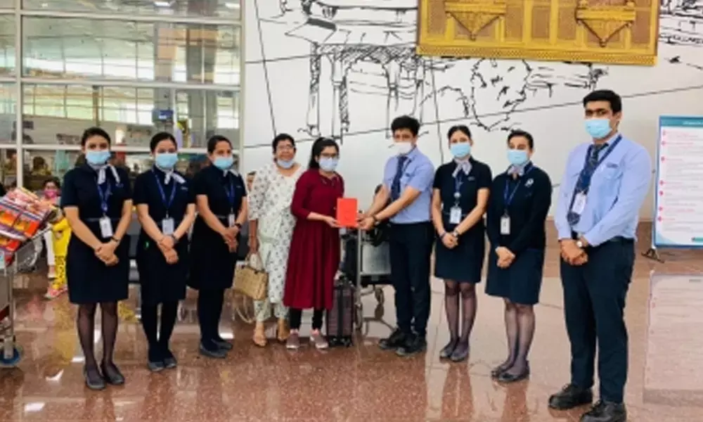 Baby girl born onboard an IndiGo flight