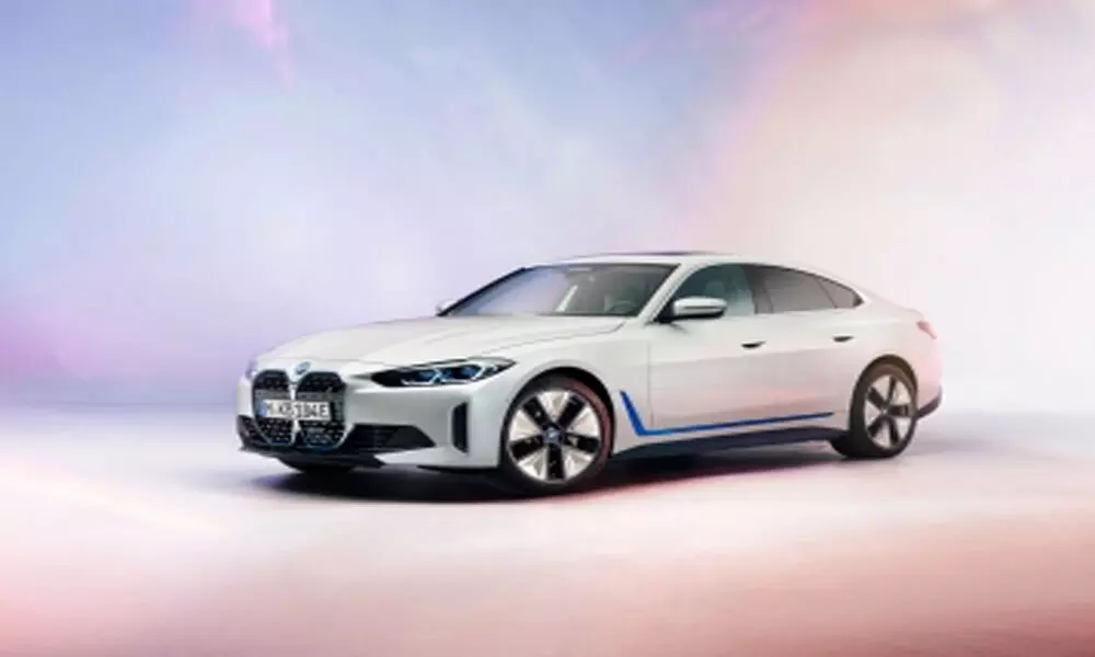 BMW unveils its 1st all-electric sedan i4, arriving this year