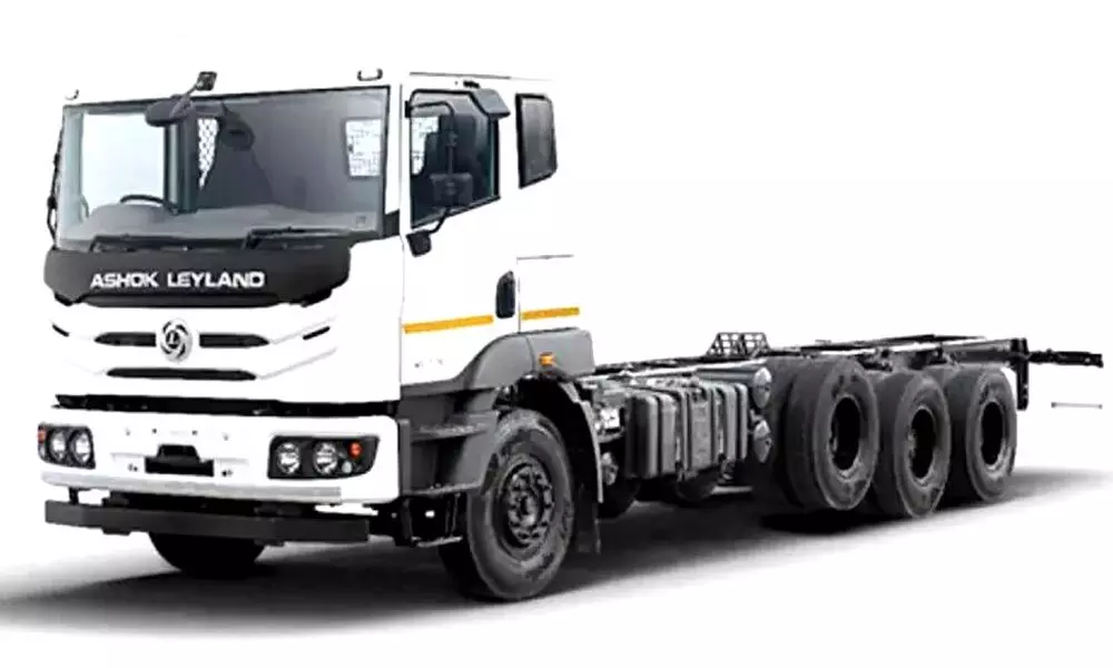 Ashok Leyland launches 14-wheeler truck AVTR 4120