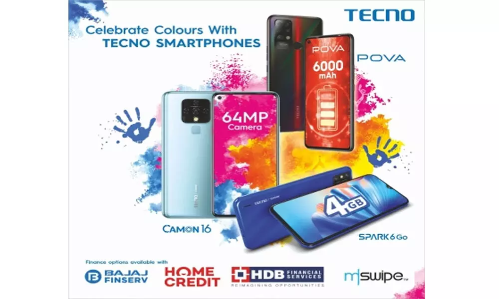 TECNO adds to Holi celebrations with easy finance options on smartphones