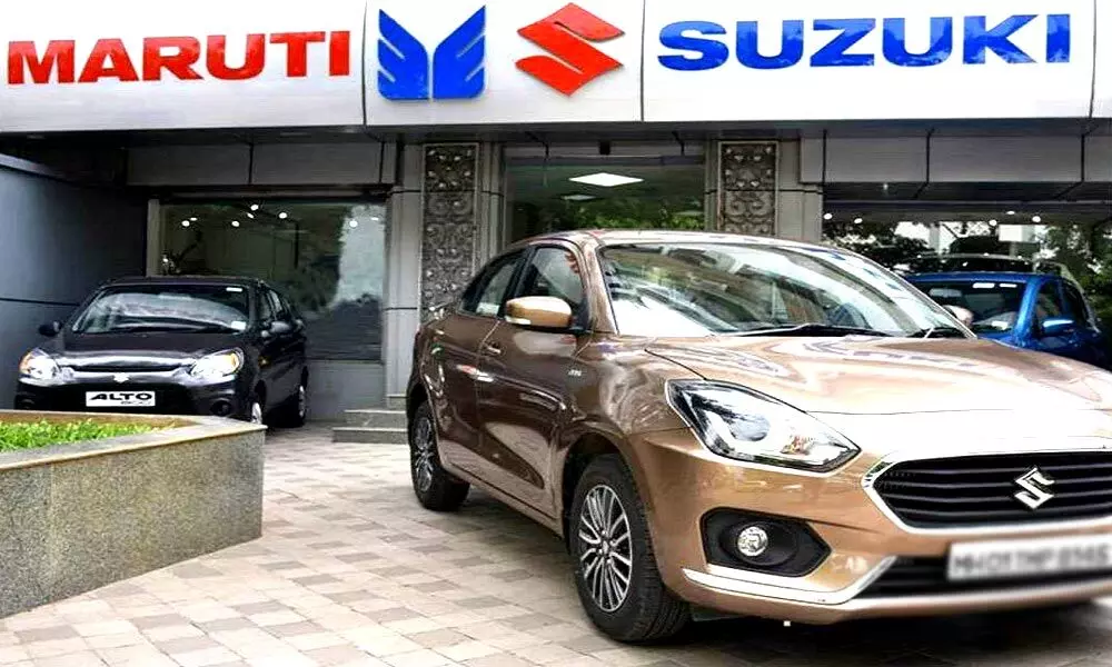 Maruti Suzuki reports sale of 1,67,014 units in March
