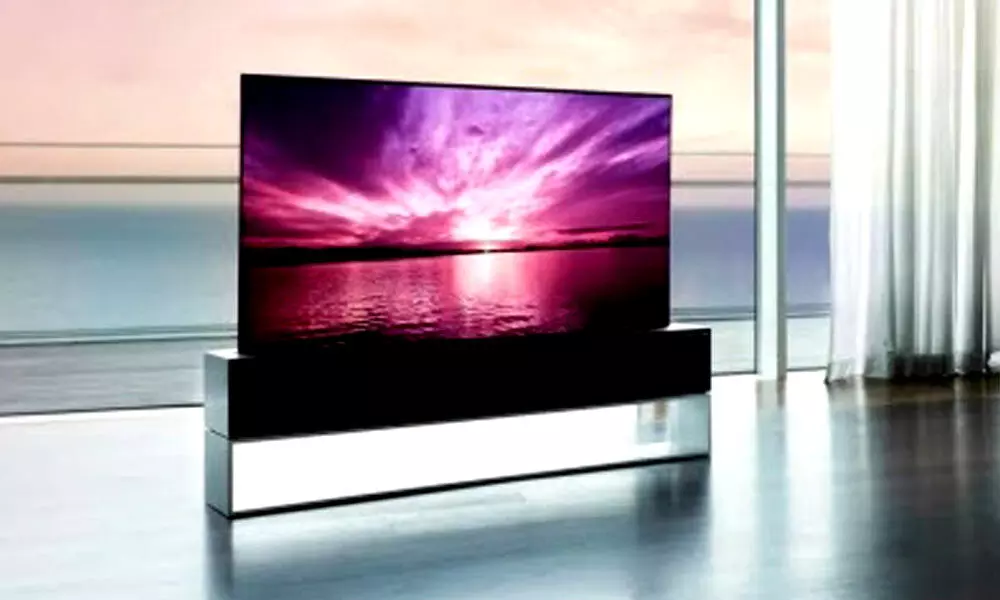 LG rollable TV launched overseas