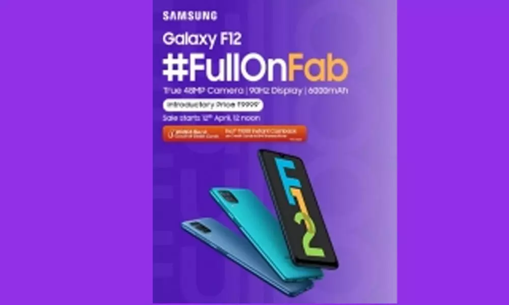 Samsung launches Galaxy F12, F02s smartphones in India Samsung launches Galaxy F12, F02s smartphones in India