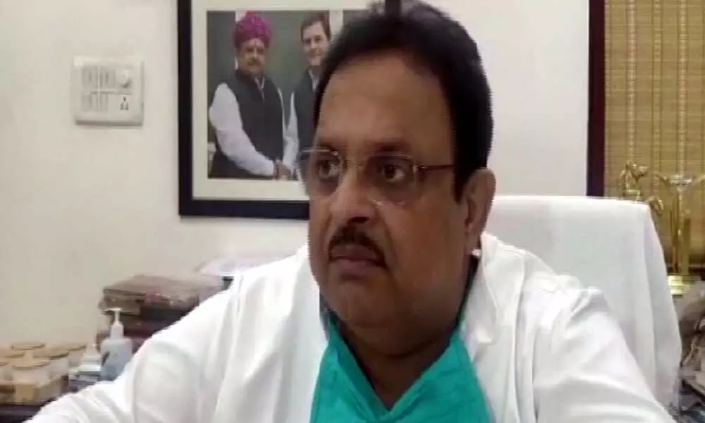 RJ health minister blames Centre for oxygen shortage RJ health minister blames Centre for oxygen shortage
