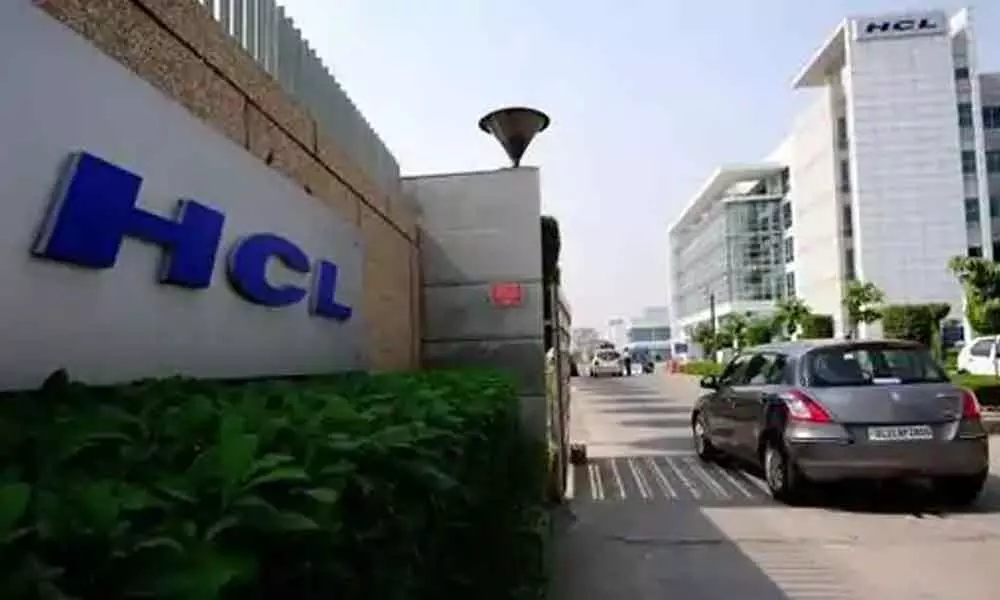 HCL shares tumble over 3%