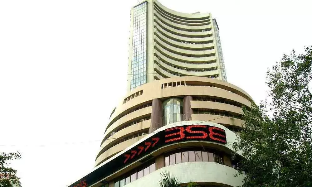 Sensex falls over 475 points but few stocks gain over 10% on BSE
