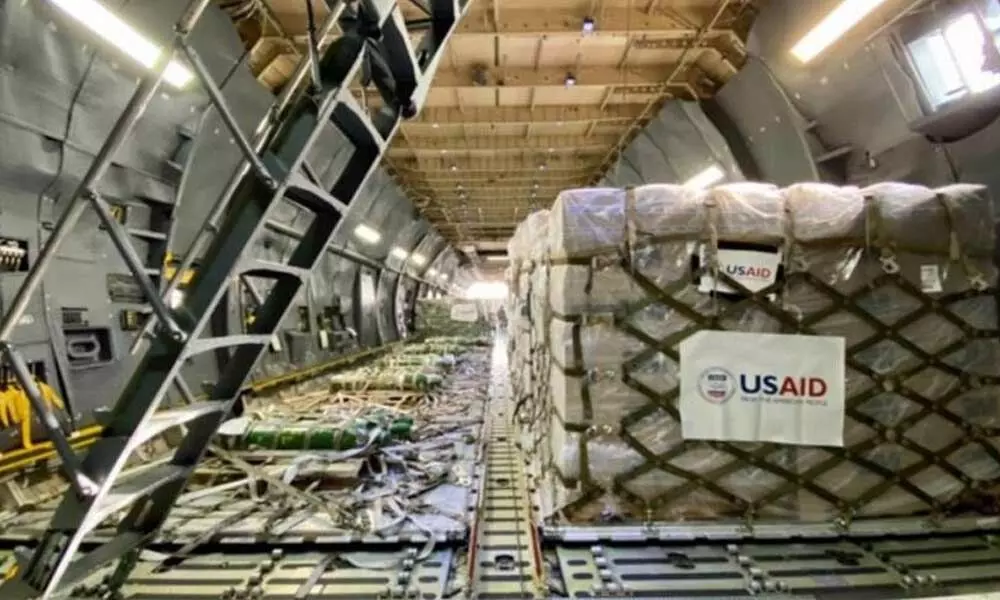First consignment of COVID-19 relief shipments from US arrives in India First consignment of COVID-19 relief shipments from US arrives in India