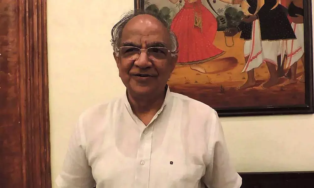 former Chief Election Commissioner TS Krishnamurthy