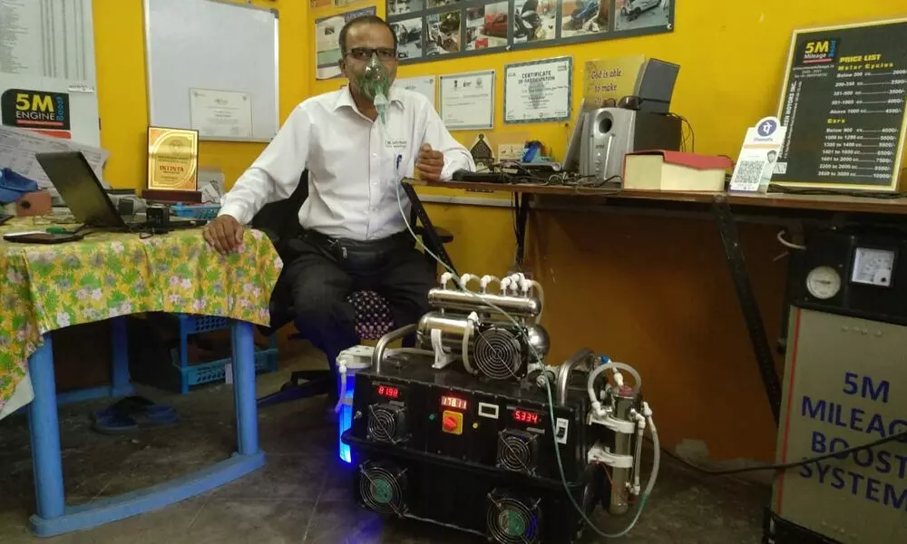 I developed the ventilator using locally available raw material and parts. Though the prototype I developed cost around Rs 8 lakh, its price could  be reduced drastically if manufactured on a mass scale -David Eshkol, Jerusha Green Motors