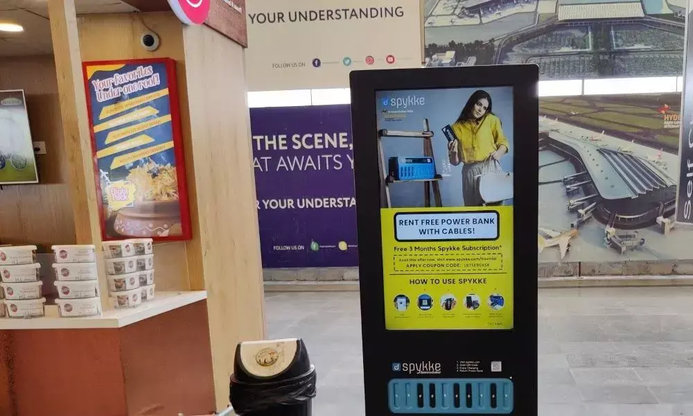 GMR provides mobile charging points at airport