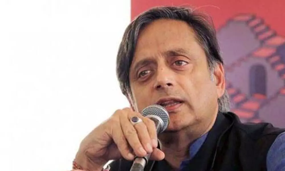 Tharoor takes a dig at Modi govt