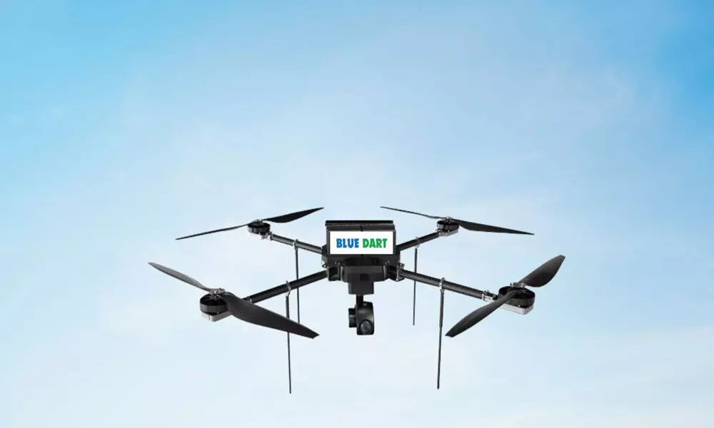Blue Dart forms team to run drone delivery of vaccines, medicines