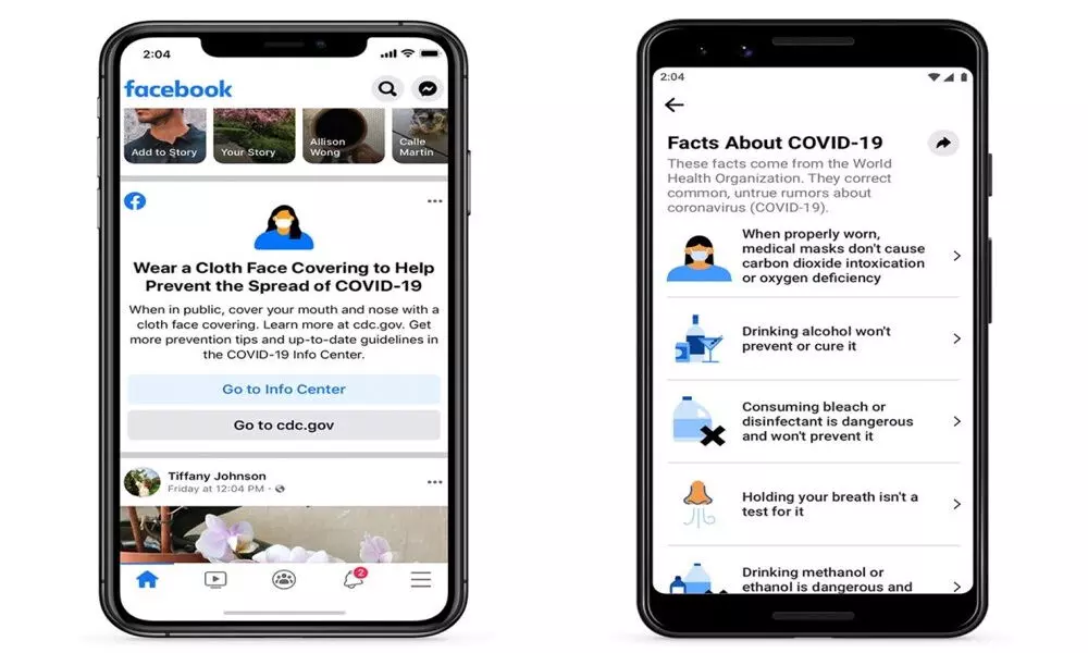 FB launches Covid-19 broadcast tool FB launches Covid-19 broadcast tool
