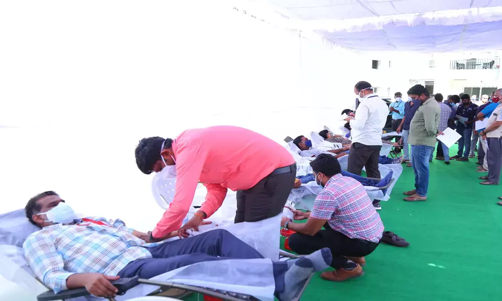 Treda conducts blood donation camp