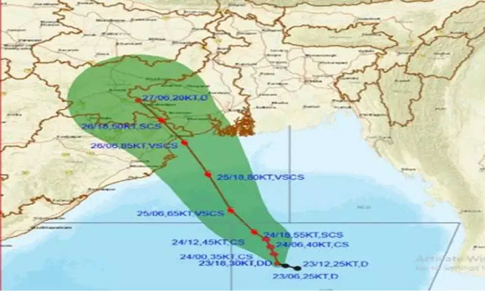‘Yaas’ intensifies into sever cyclonic storm