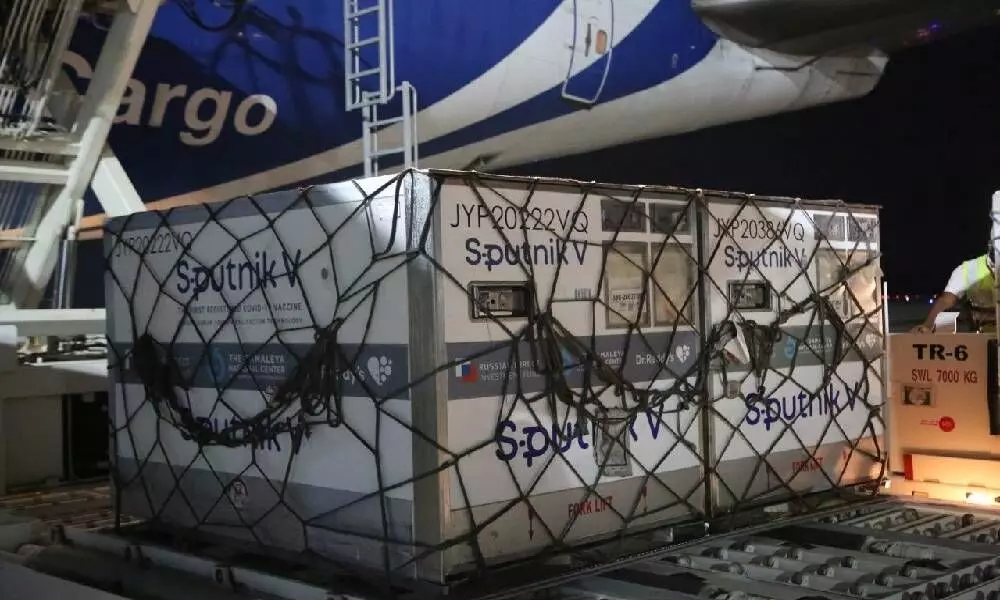 Hyd Air Cargo handles biggest lot of Sputnik V vax