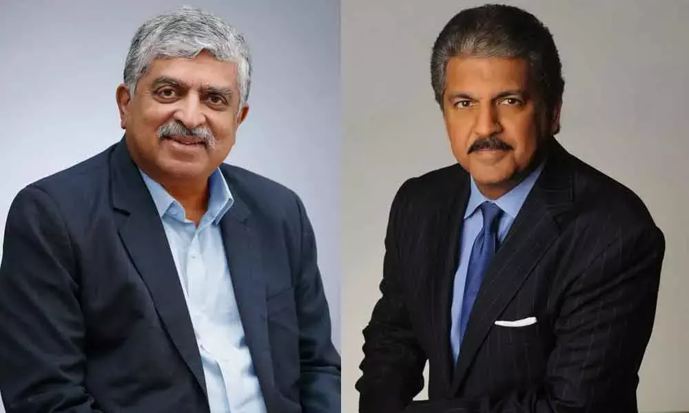 Anand Mahindra & Nandan Nilekani