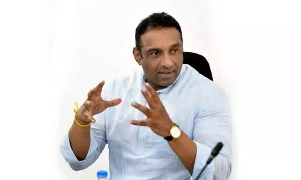 Industries Minister Mekapati Goutham Reddy