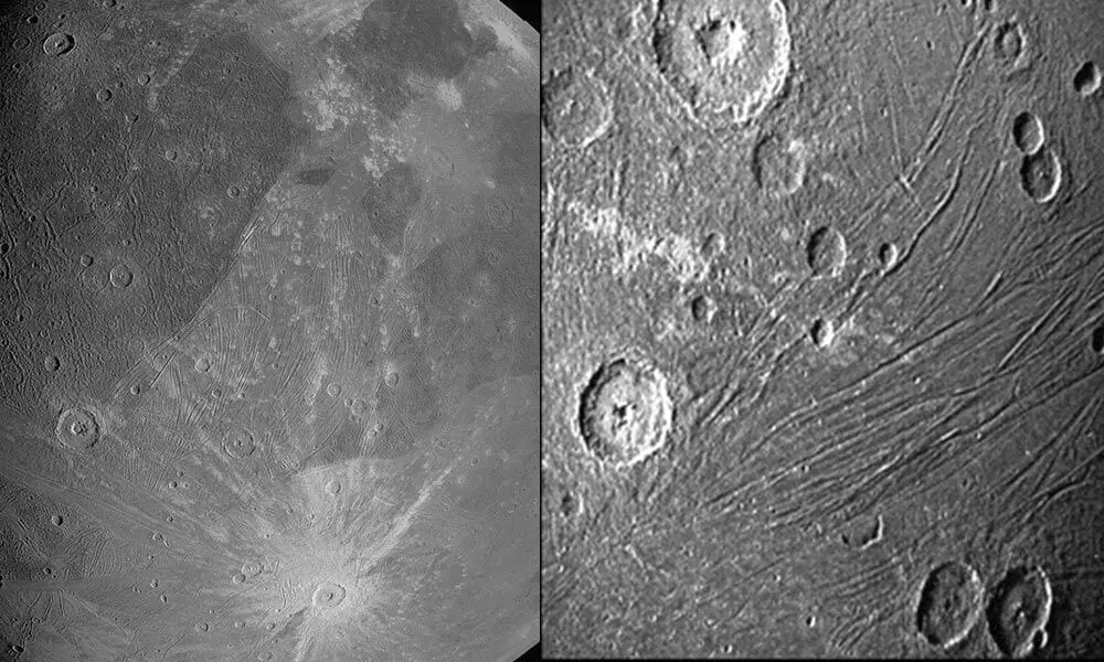 Juno captures Ganymede images