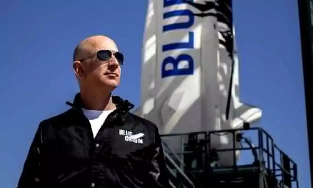 A man pays $28mn for ride on Blue Origin