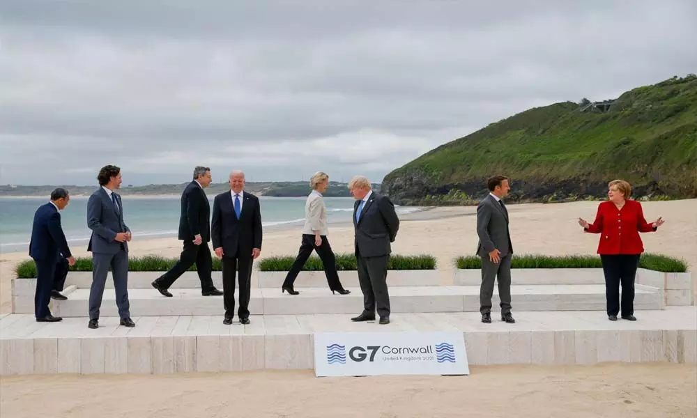G-7 leaders showed little unanimity over China