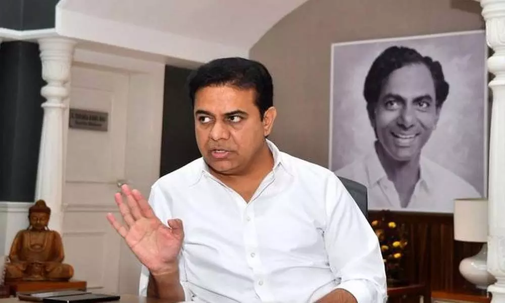 KTR appeals Centre for vax testing facility
